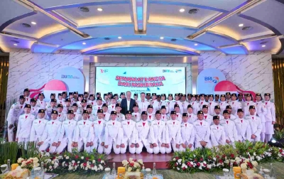 Peringati HUT ke-79 RI, BRI Kembali Berikan Beasiswa Bagi Paskibraka Tingkat Pusat