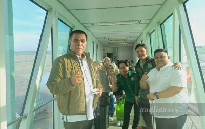 Hadiri Muktamar ke-6 Bali, Rombongan PKB Sumut Berangkat Pakai Pesawat Carter