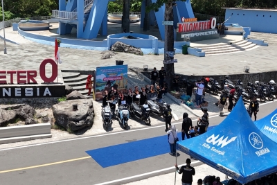 Fitur Yamaha NMAX TURBO Bikin Kagum Peserta Touring Sabang-Medan