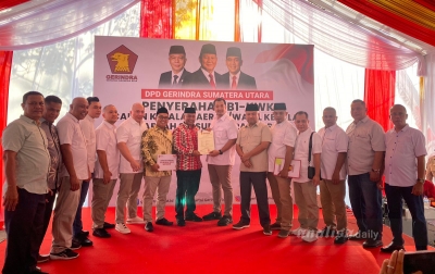 AZP- Ifdal Tetap Maju Sah Didukung Gerindra