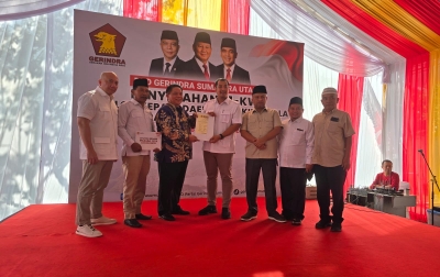 Hamsiruddin Terima Rekom Model B1KWK dari Gerindra