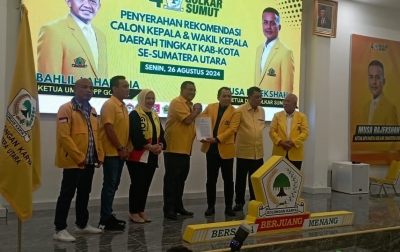 Mantan Bupati Dairi Eddy Berutu Tak Dapat Rekom Golkar di Pilkada 2024