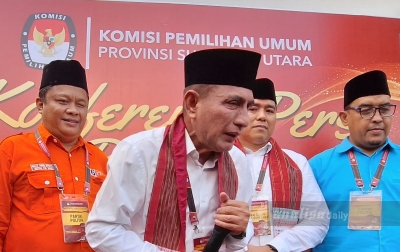 Edy Rahmayadi dan Hasan Basari Daftar ke KPU, Siap Lawan Bobby di Pilgub Sumut