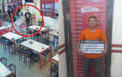 Pelaku Pemerasan di Kafe Jalan Terompet Ditangkap Polsek Medan Baru, Begini Tampangnya