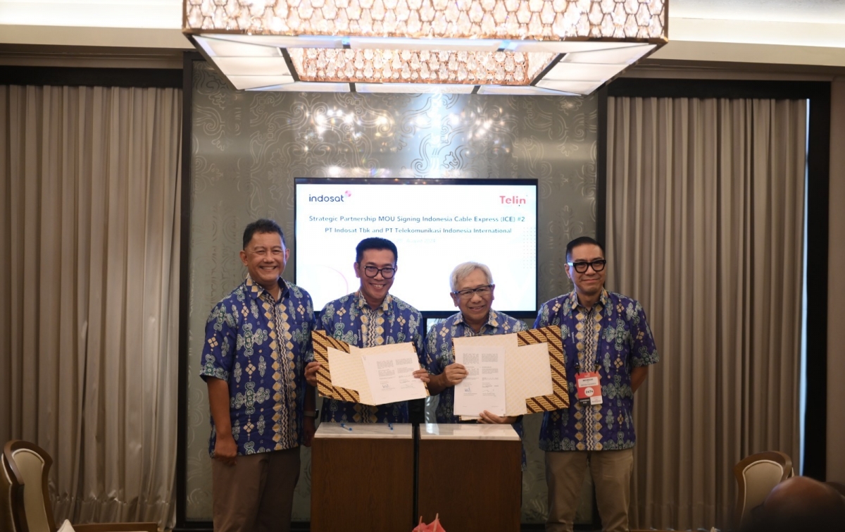 Telin-Indosat Kembangkan Indonesia Cable System Express 2