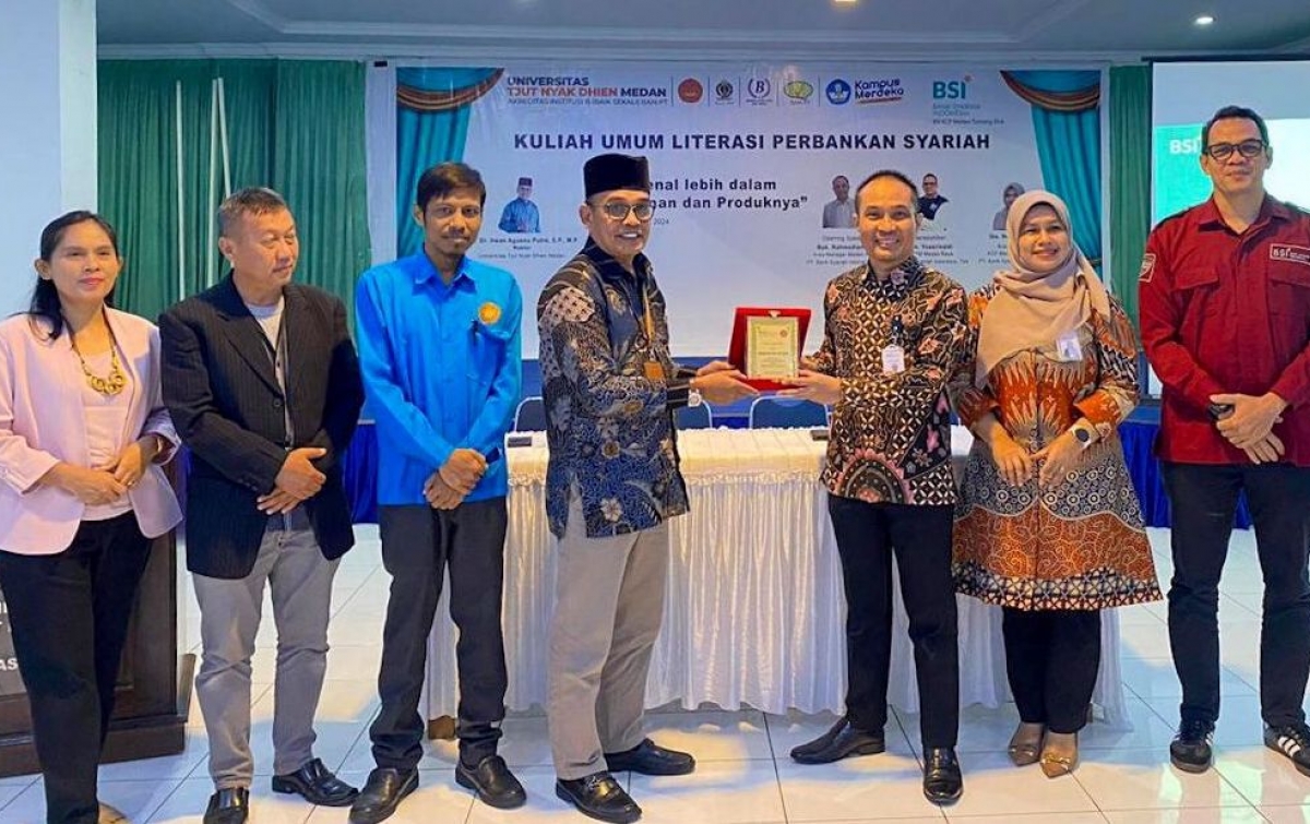 UTND dan BSI Gelar Kuliah Umum, Edukasi Pelayanan dan Produk Perbankan Syariah