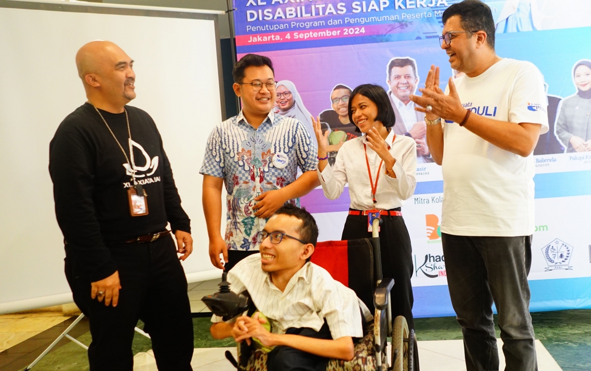 20 Penyandang Disabilitas Ikuti Program Magang di XL Axiata