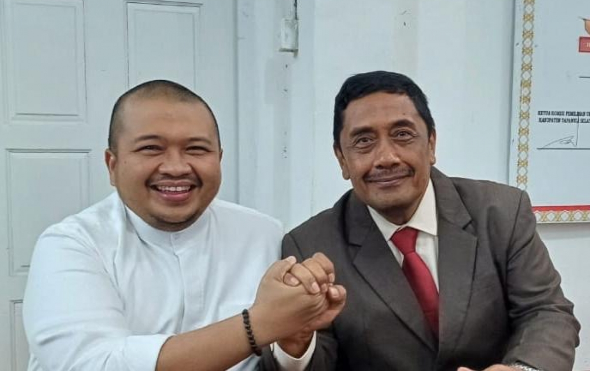 Dolly-Parulian, Duet Kader Gerindra dan Golkar di Jalur Perseorangan Pilkada Tapsel 2024