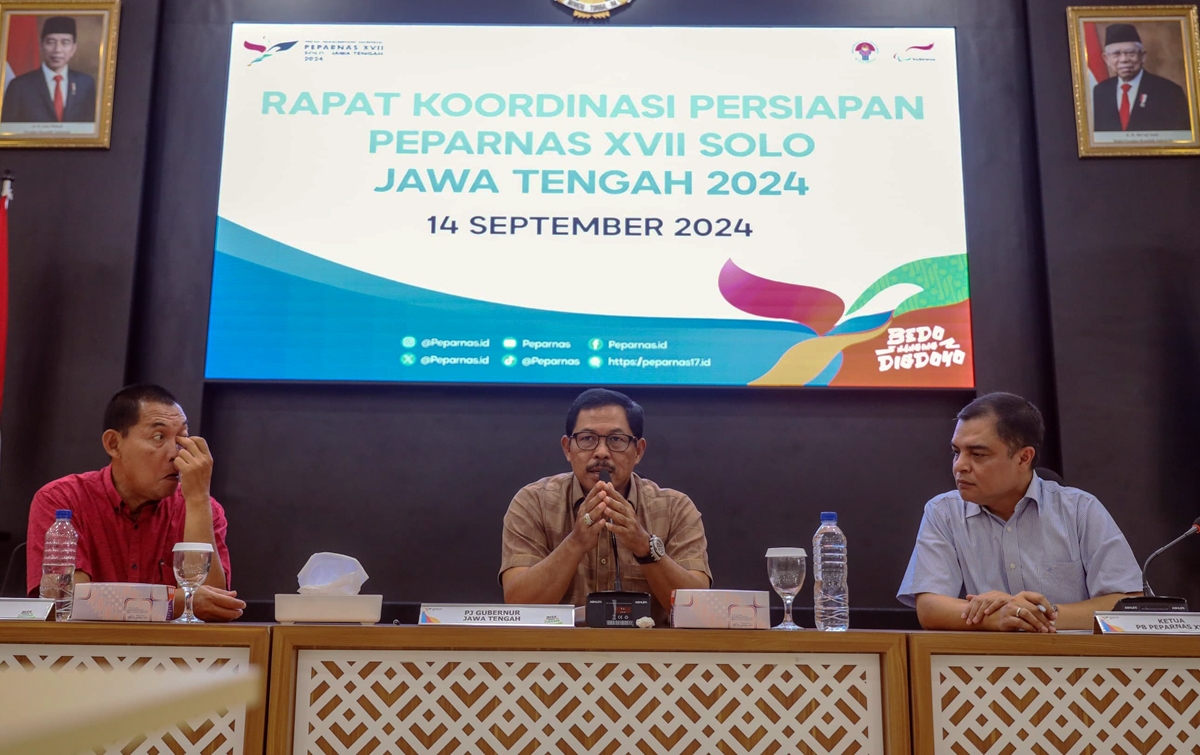 Jadi Tuan Rumah Peparnas 2024, Jateng Optimistis Kembali Raih Juara Umum