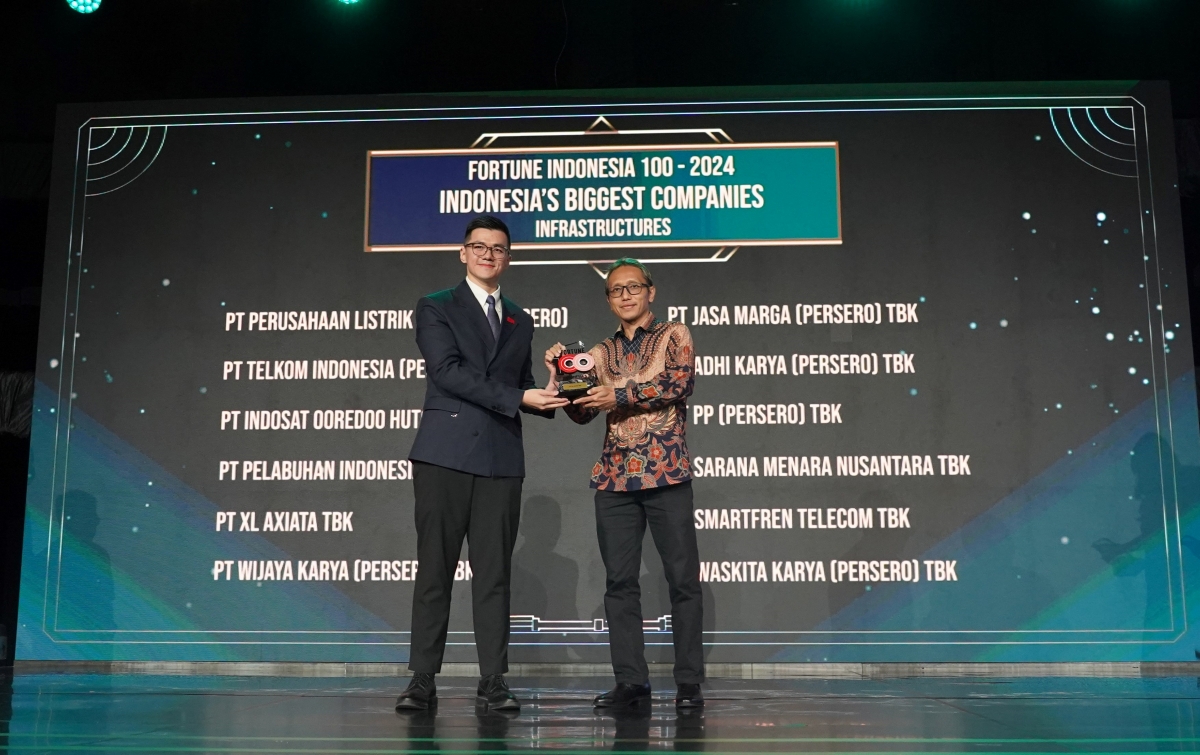 XL Axiata Raih Pengakuan di Fortune Indonesia 100 Gala 2024