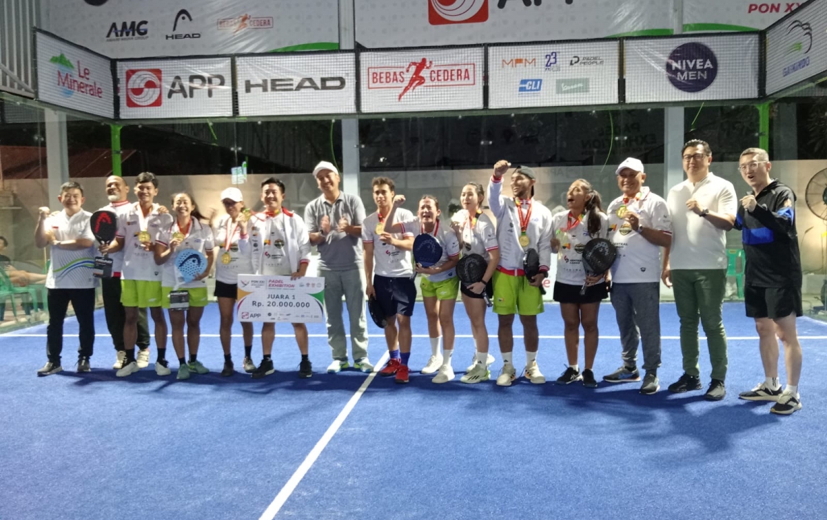 Padel Eksebisi PON XXI, Bali Juara