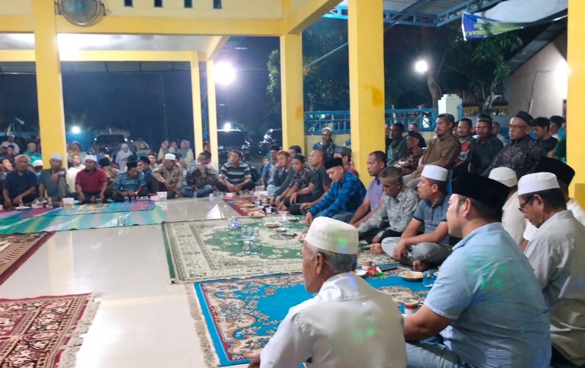 Hadir di Tengah Masyarakat Lubuk Bunut, Putra Mahkota-Ahmad Fauzan dapat Dukungan Penuh untuk Memimpin Palas