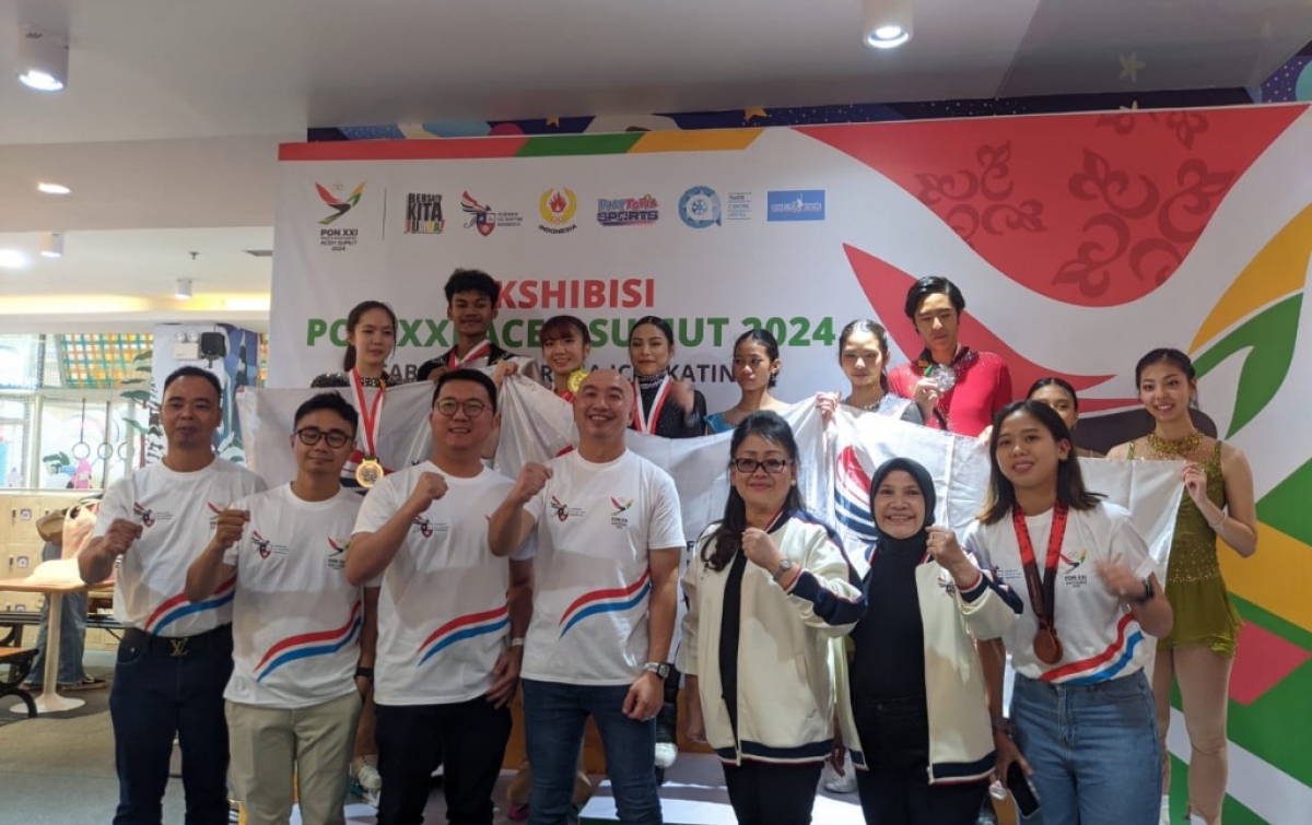 FISI Gelar Pertandingan Ekshibisi Ice Skating PON XXI Aceh- Sumut 2024