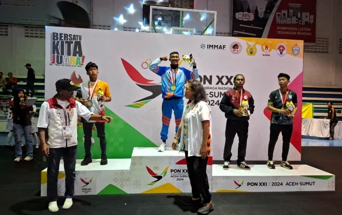 Raih Emas di PON XXI 2024, Rizky Nurohman Bintang Baru MMA Indonesia