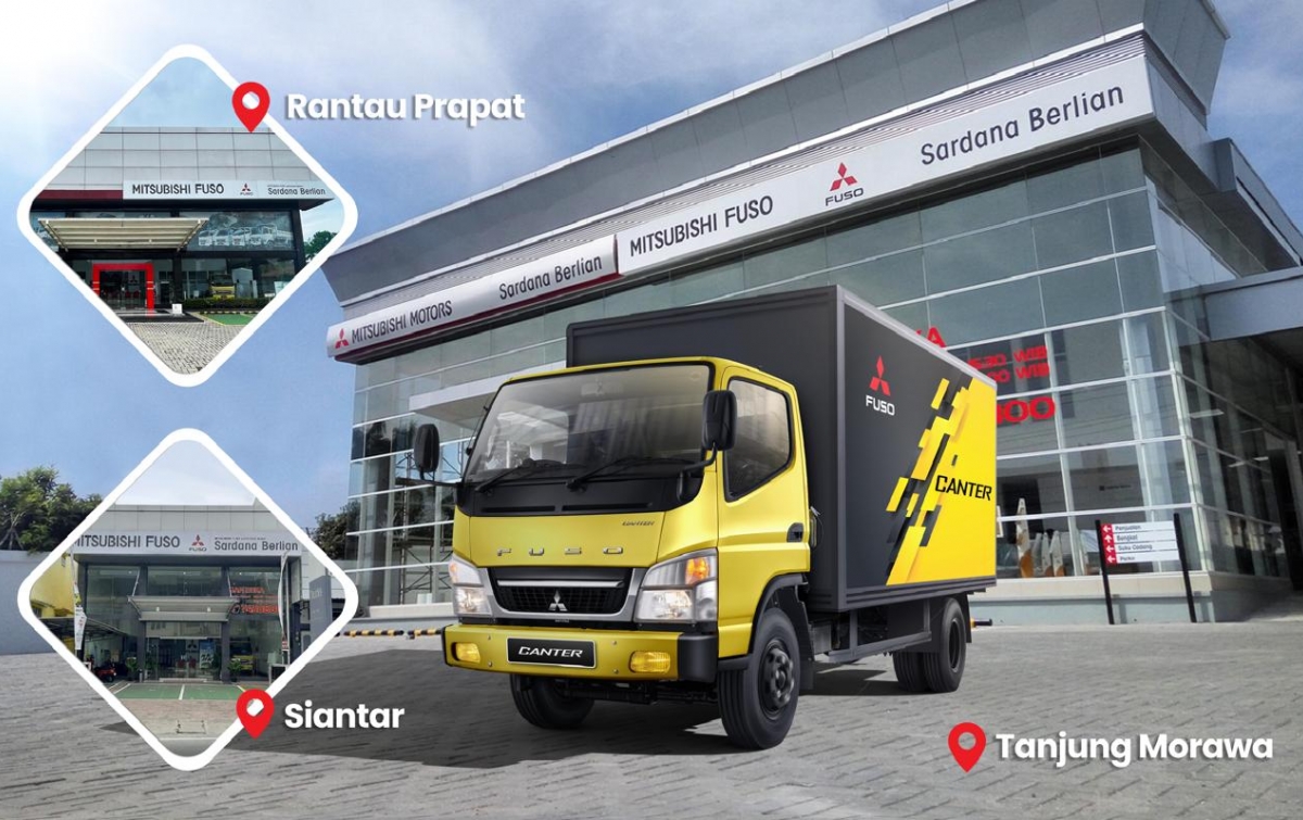 Jaga Tren Penjualan Mitsubishi Fuso di Sumatera Utara, Dealer Sardana Maksimalkan Pelayanan di Tiga Dealer