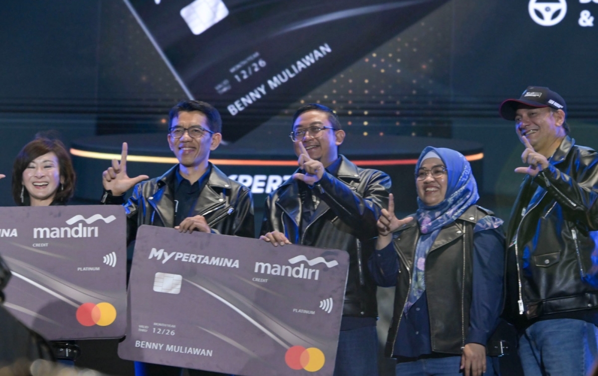 Penuhi Kebutuhan Pecinta Otomotif, Mandiri Relaunching MyPertamina Card