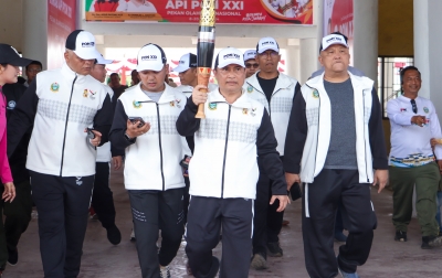 Kirab Api PON XXI 2024 di Sumut akan Singgah di 18 Daerah