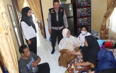 Trauma Healing Polres Sergai bagi Keluarga Korban Penembakan