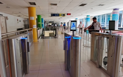 Teknologi Face Recognition Boarding Gate Diuji Coba di Stasiun KA Medan