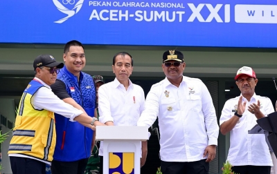 Resmikan 18 Venue Senilai Rp 811 Miliar di Aceh, Jokowi: Jangan Sampai Rusak Setelah PON