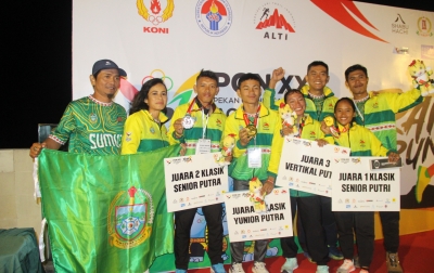 Ekshibisi Lari Trail PON XXI, Sumut Raih 2 Emas dan 1 Perak