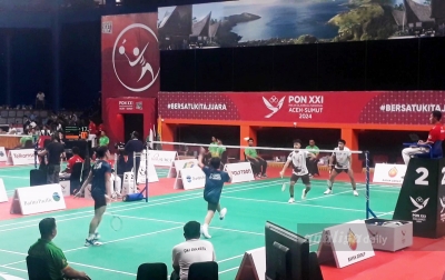 Kontingen Jawa Tengah Dominasi Partai Final Cabang Bulutangkis