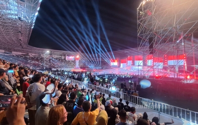 Closing Ceremony PON XXI Sumut-Aceh 2024 di Stadion Utama Sport Center Dipadati Ribuan Orang