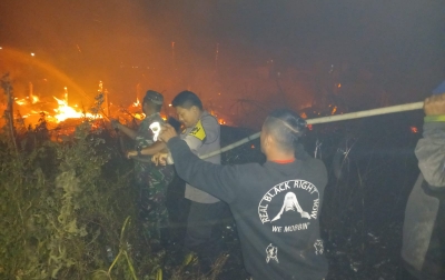 17 Pondok di Tepi Danau Toba Hangus Terbakar, Kerugian Ditaksir Rp 100 Juta