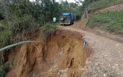 2 Dusun di Dairi Terisolasi, Dampak Longsor di Karo