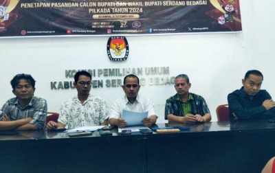 Pilkada Sergai: Darma Wijaya-Adlin Tambunan Lawan Kotak Kosong