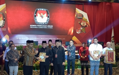 Pilgub Sumut: Bobby-Surya Nomor 1, Edy Rahmayadi-Hasan Basri Nomor 2