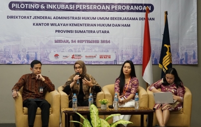 Ditjen AHU Bersama Kemenkumham Sumut FGD Piloting dan Inkubasi Perseroan Perorangan