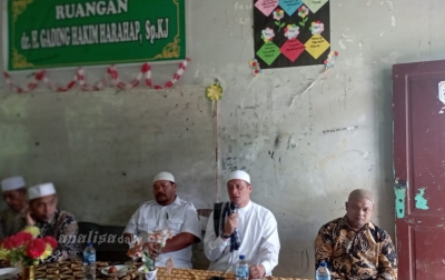 Achmad Fauzan, Calon Wakil Bupati Padanglawas  Nomor Urut 1 Sampaikan Ceramah Agama di Sosopan