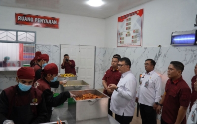 Plt Dirjen Pas Reynhard Silitonga Kunjungi Rutan Kelas I Medan, Cek Dapur Sehat