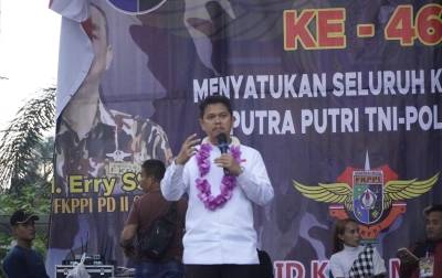 Memiliki Darah Pejuang, Keluarga Besar GM FKPPI All Out Menangkan Ridha-Rani