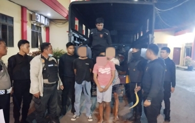 Polres Pelabuhan Belawan Tangkap 3 Orang dalam Patroli Minggu Malam