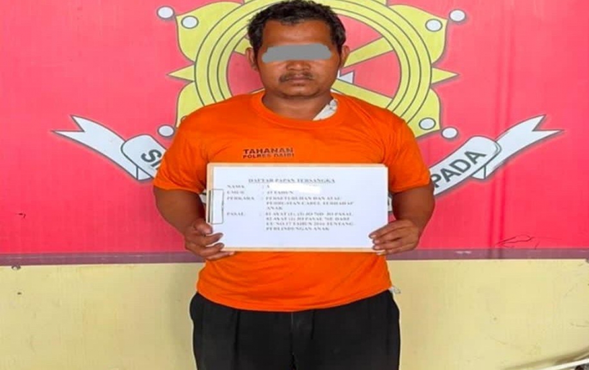 Ayah Bejat di Dairi Ditangkap Polisi, Diduga Lakukan Asusila Terhadap Anak Kandung