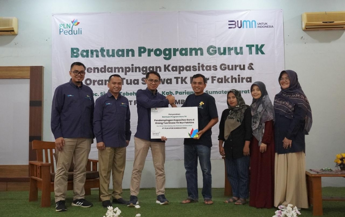 PLN UP2B Sumbangteng Gelar Workshop Pendidikan untuk Guru TK