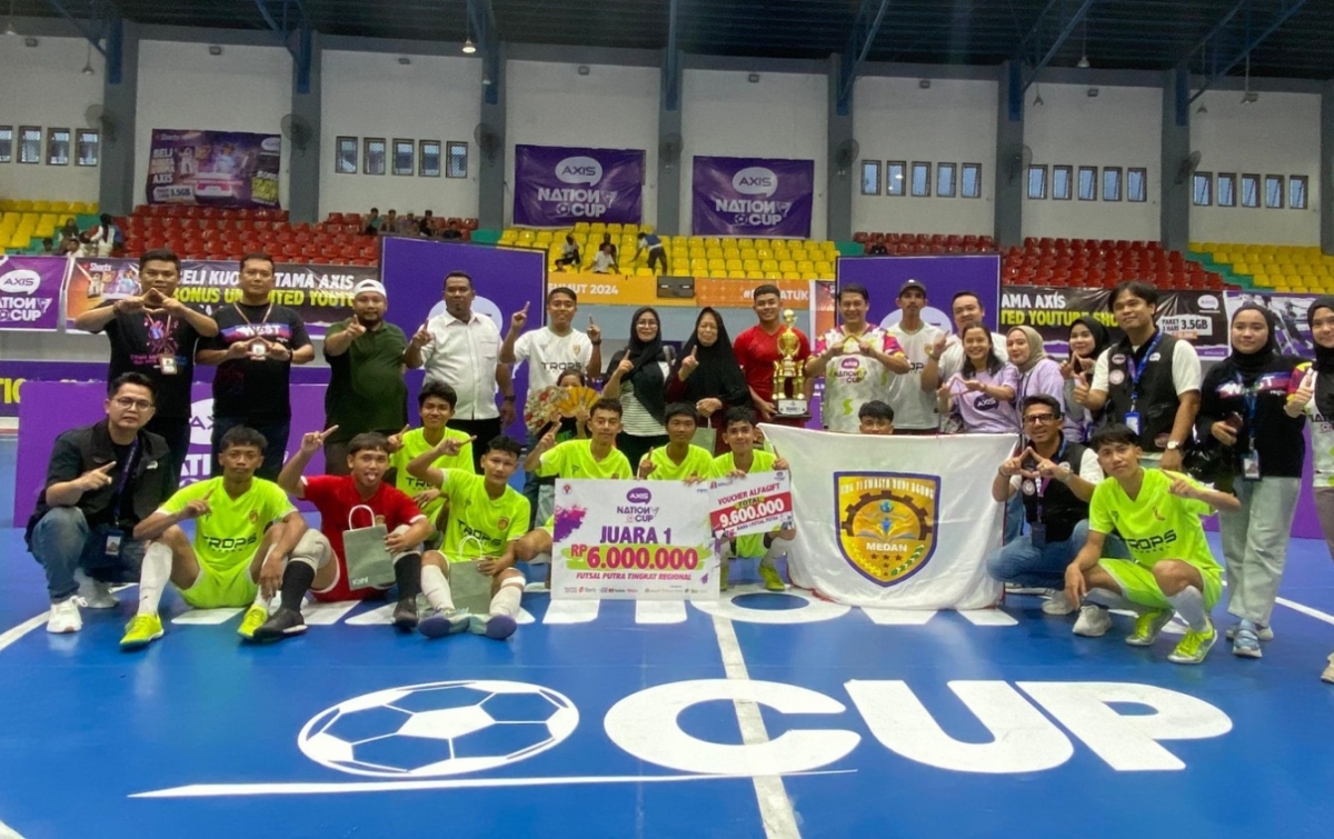 2 Sekolah Perwakilan Sumut Siap Bertanding ke Babak Regional Final AXIS Nation Cup 2024