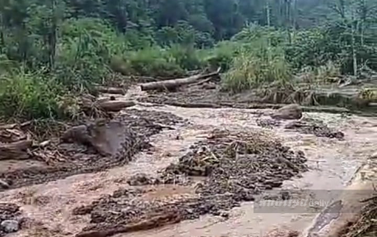 Banjir Bandang, 200 KK di Dairi Terisolasi, Belum Ada Bantuan Pemerintah