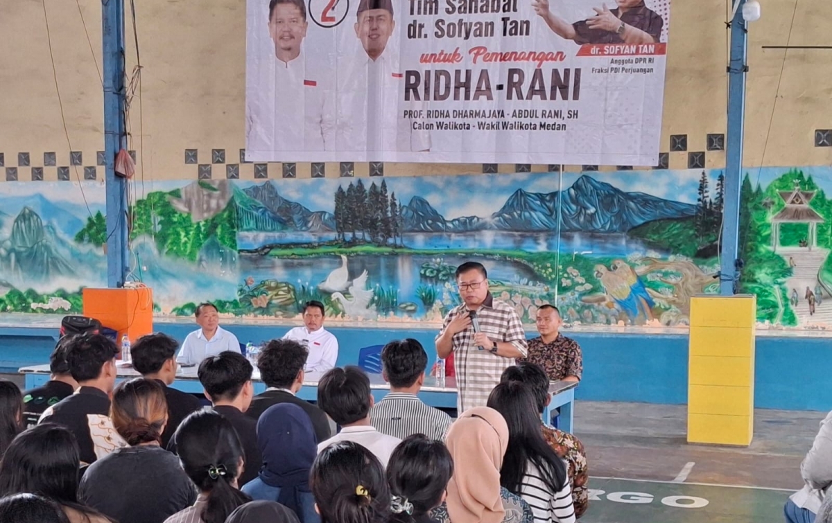 Prof Ridha Akan Melanjutkan Cita-Cita Sofyan Tan Jadi Wali Kota Medan