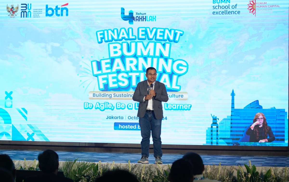 Telkom Dinobatkan The Most Outstanding BUMN Learning