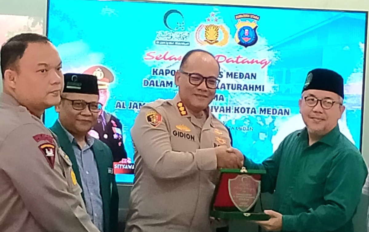 Kapolrestabes Medan Nilai PD Al Washliyah Medan Mitra Strategis Atasi Persoalan Sosial dan Kamtibmas