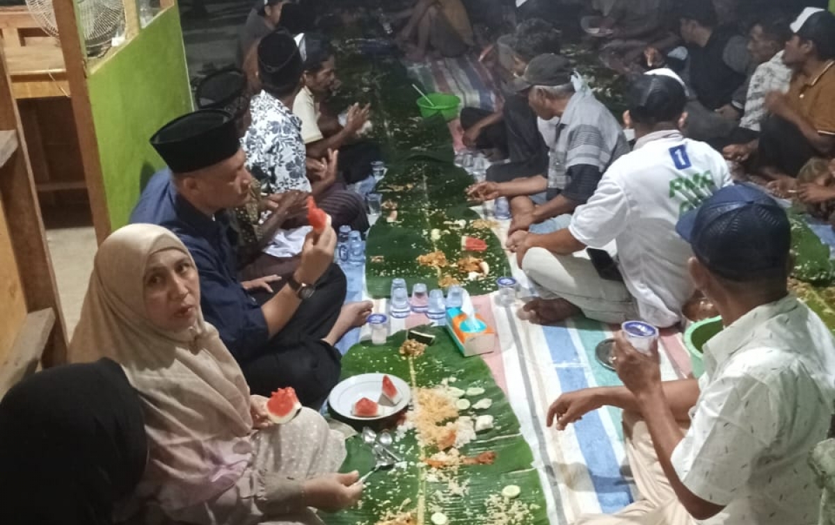 Resmikan Posko Tim Pemenangan Warga Bangun Raya dan Purba Tua Solid Menangkan PMA-AFN