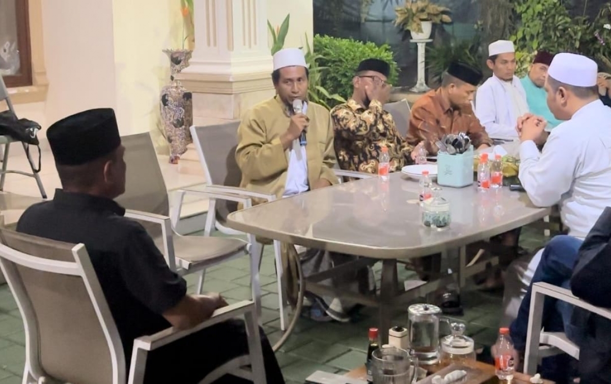 Para Ustaz Kampung Berbagai Daerah di Sumut Deklarasi Dukung Edy-Hasan