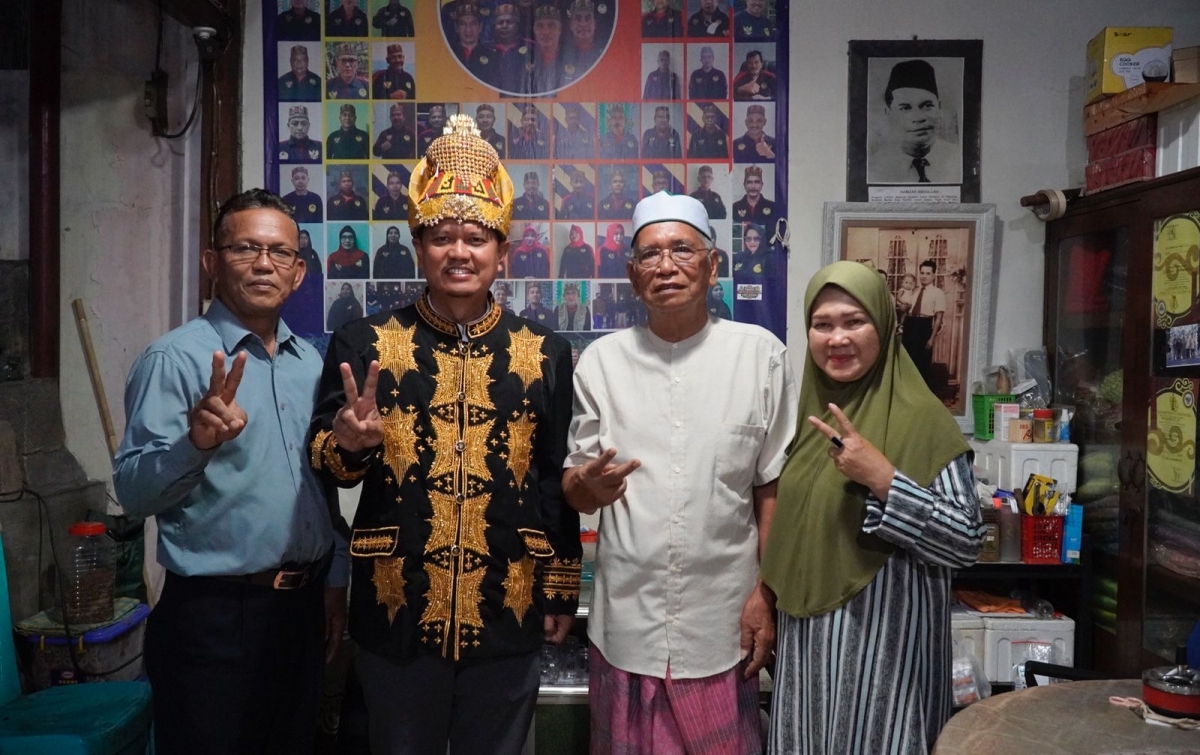 Mengalir Darah Aceh, Ridha Mendapat Dukungan dari Tokoh TAA Cang Panah Abu Tibor di Pilkada Medan