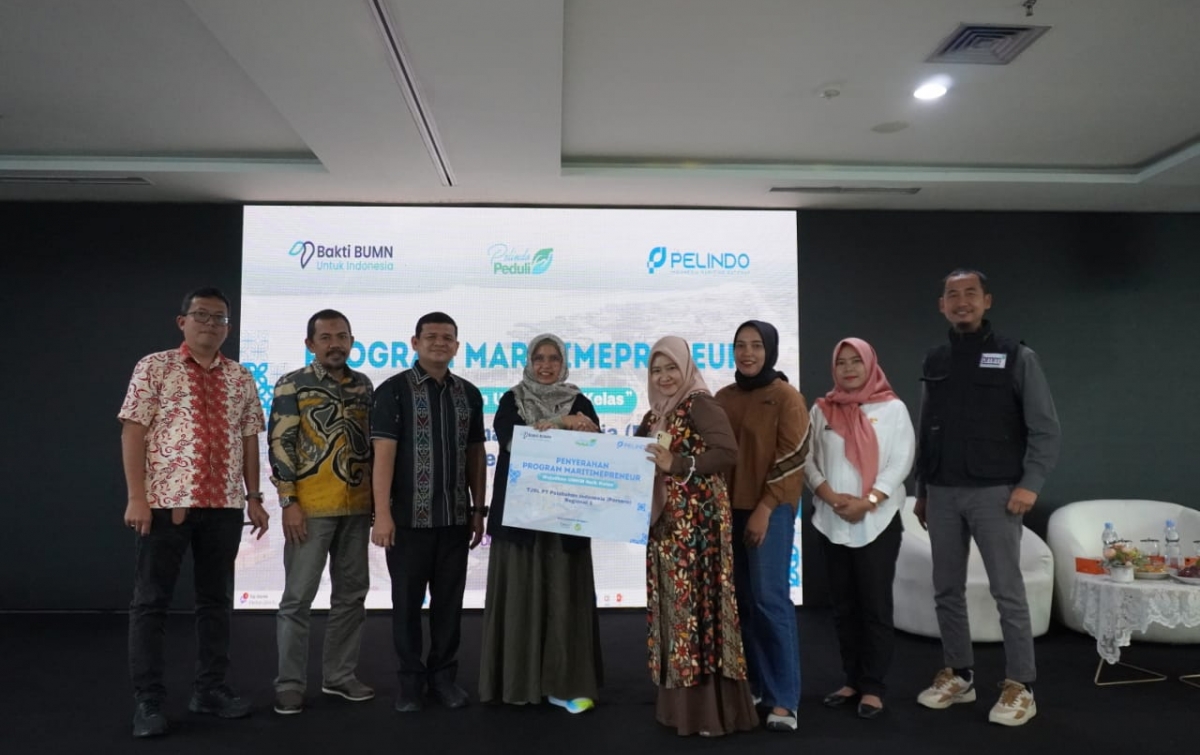 Pelindo Berikan Program Maritimepreneur untuk UMKM di Belawan