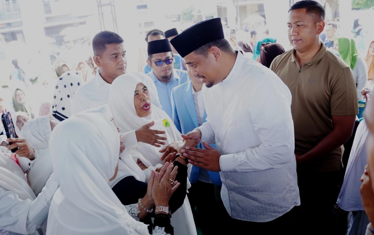 Ini 3 Pesan Bobby Nasution di Tabligh Akbar Bersama BKPRMI