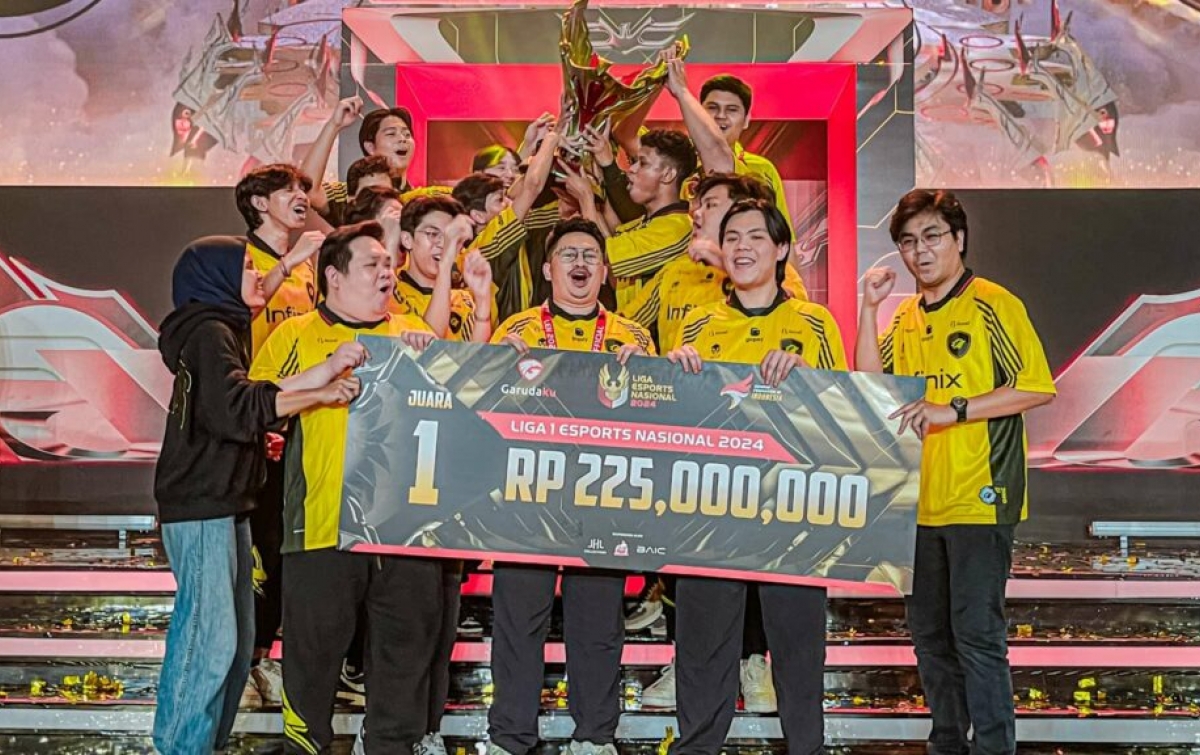 Onic Miracle Juara Liga 1 Esports Nasional 2024, Bawa Pulang Hadiah Rp225 Juta