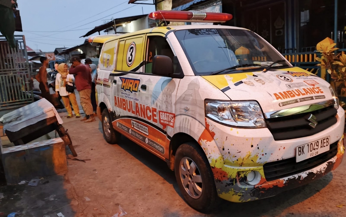 HIRO Sediakan 10 Ambulans Gratis untuk  Layani Warga Medan